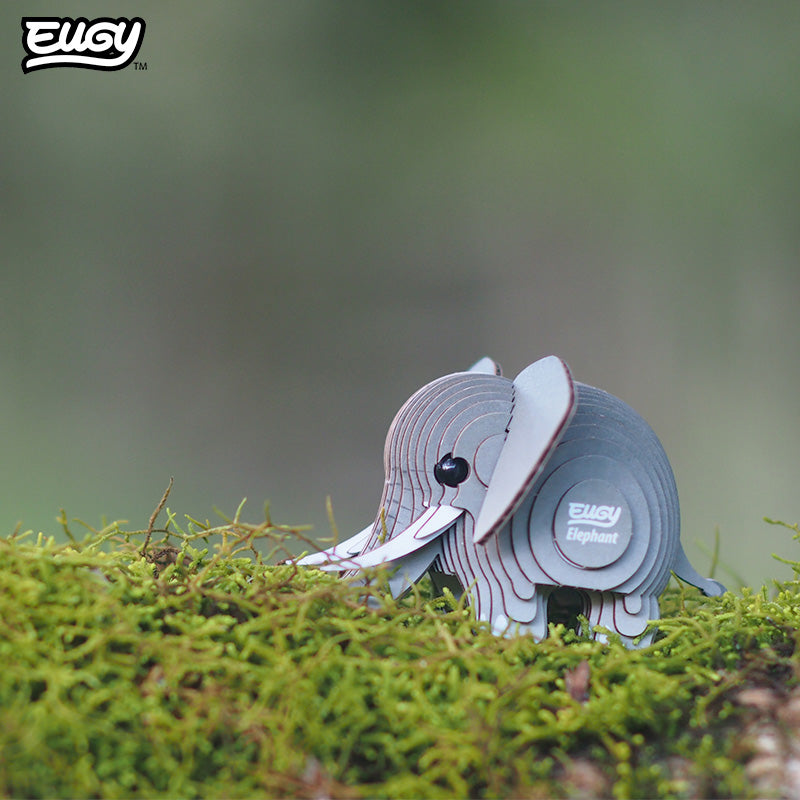 Maquette 3D EUGY 010 Éléphant – mise en scène