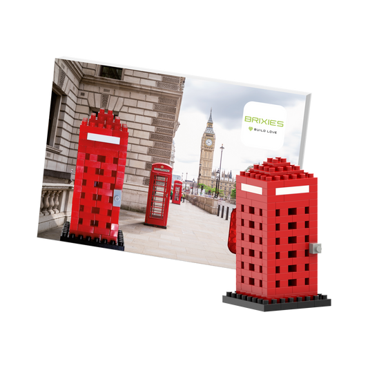 BRIXIES Rote Telefonzelle