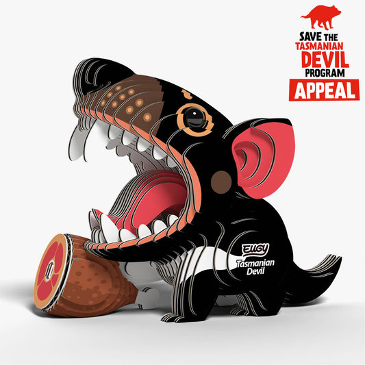 Maquette 3D EUGY 035 Diable de Tasmanie – vue 2