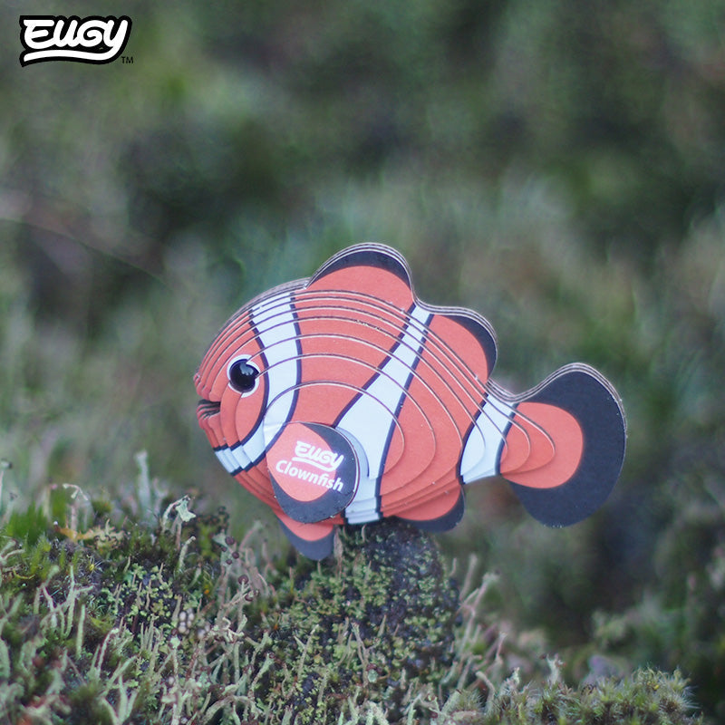 Maquette 3D EUGY 037 Poisson clown – mise en scène