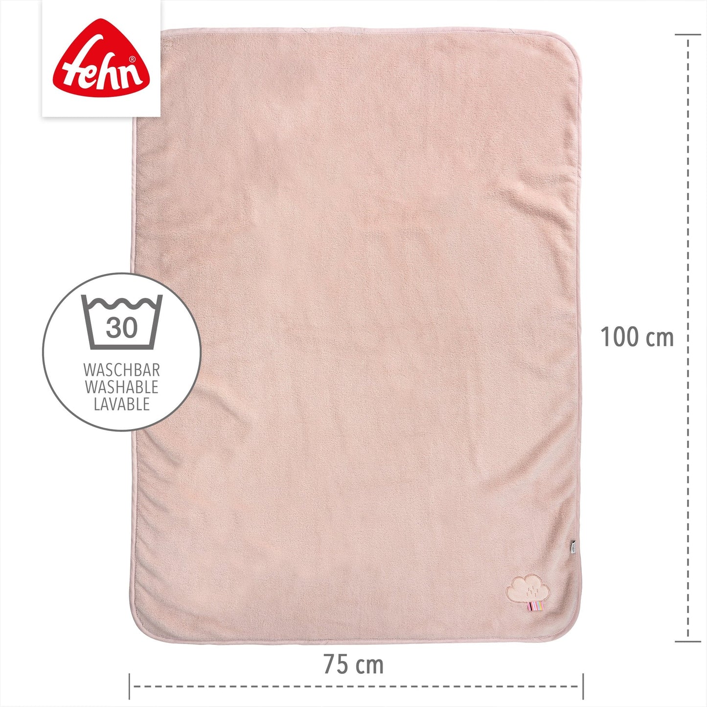 Kuscheldecke Flamingo