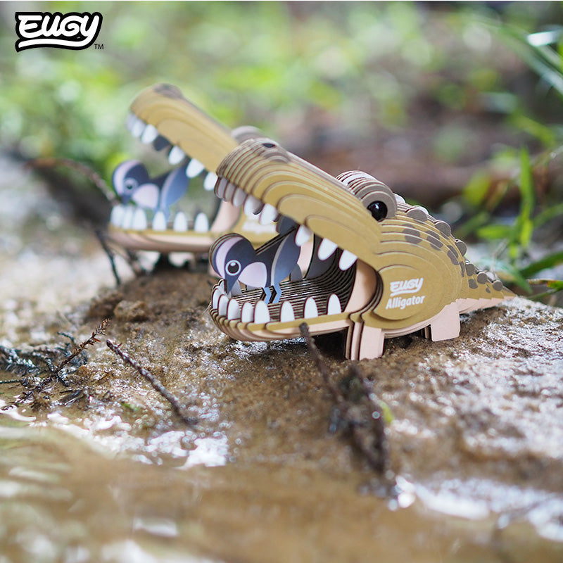 Maquette 3D EUGY 043 Alligator – mise en scène