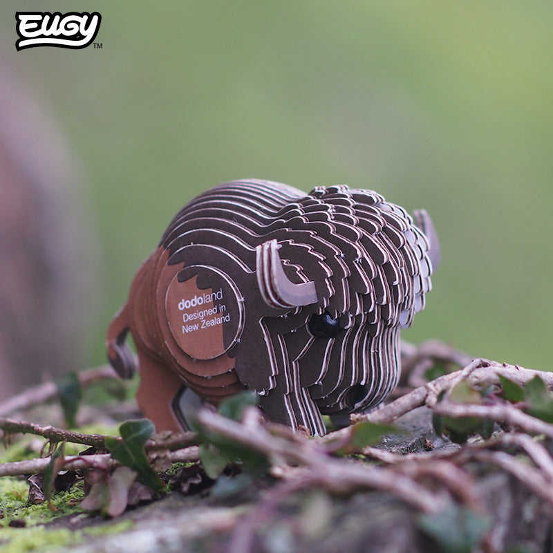 Maquette 3D EUGY 045 Bison – mise en scène