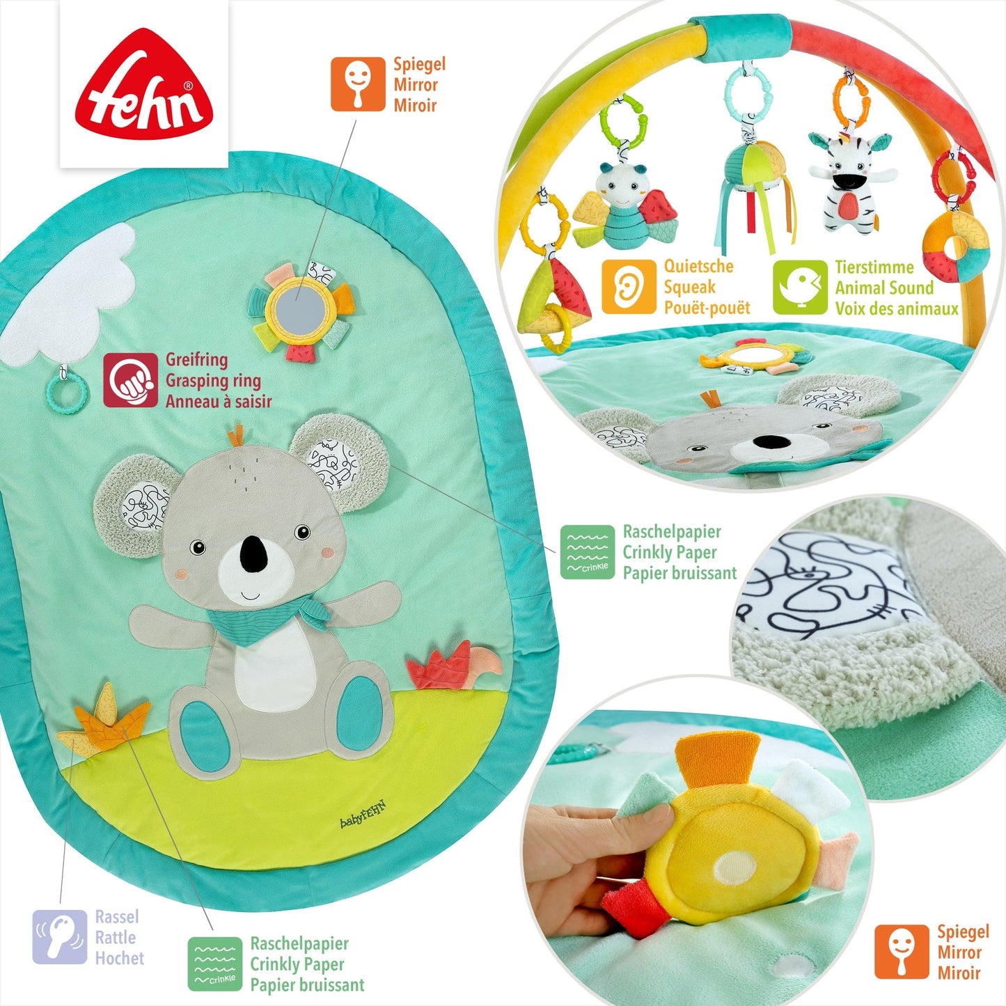 3-D-Activity-Decke Koala