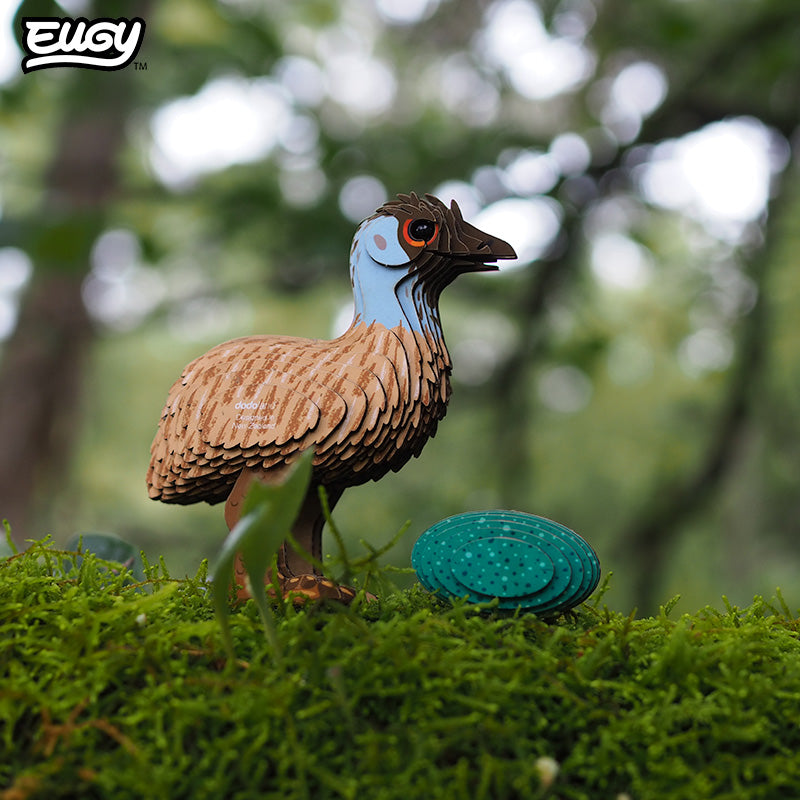 Maquette 3D EUGY 057 Émeu – mise en scène – photographie 2