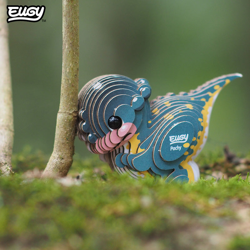 Maquette 3D EUGY 063 Pachycéphalosaure – mise en scène