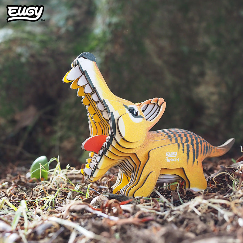 Maquette 3D EUGY 086 Tigre de Tasmanie – mise en scène