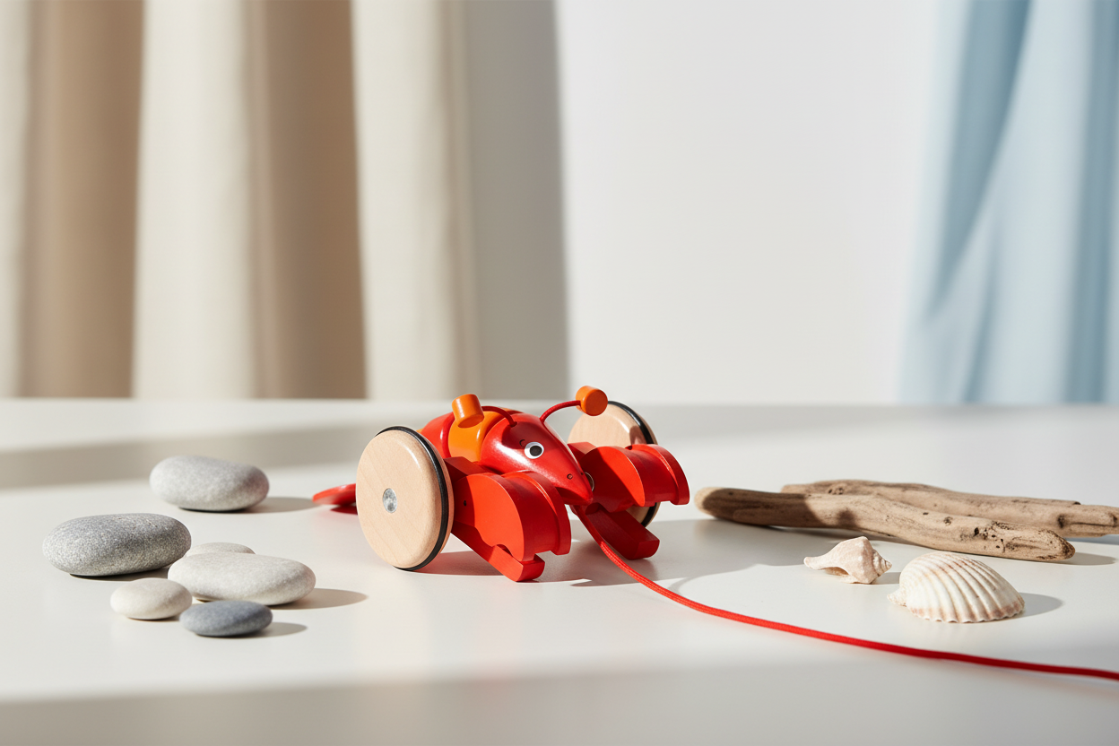 Pull-Along Animal - Lobster