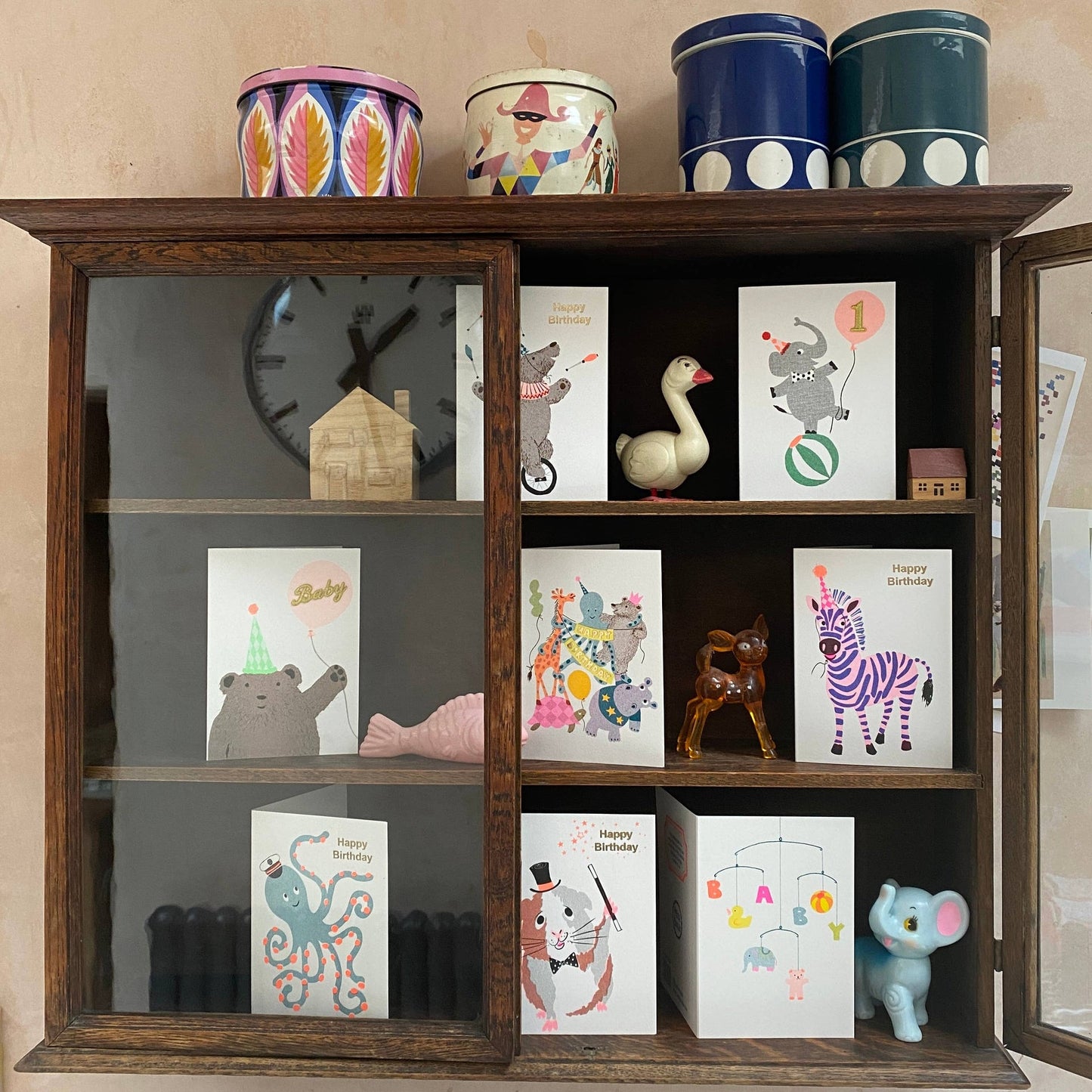 Geburtstagskarte - Tiere