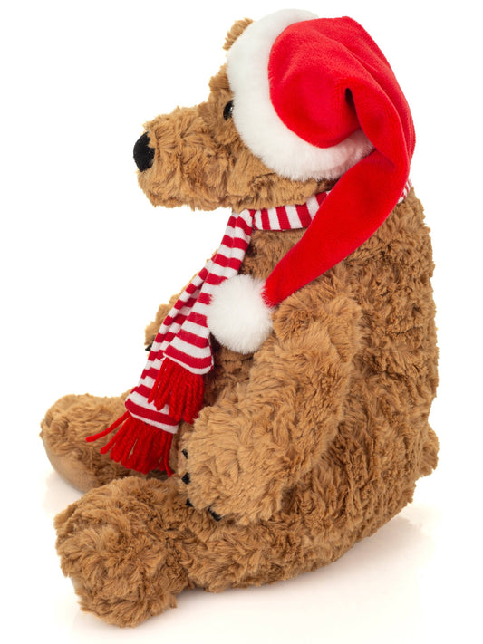 Peluche ours brun Howard Noël