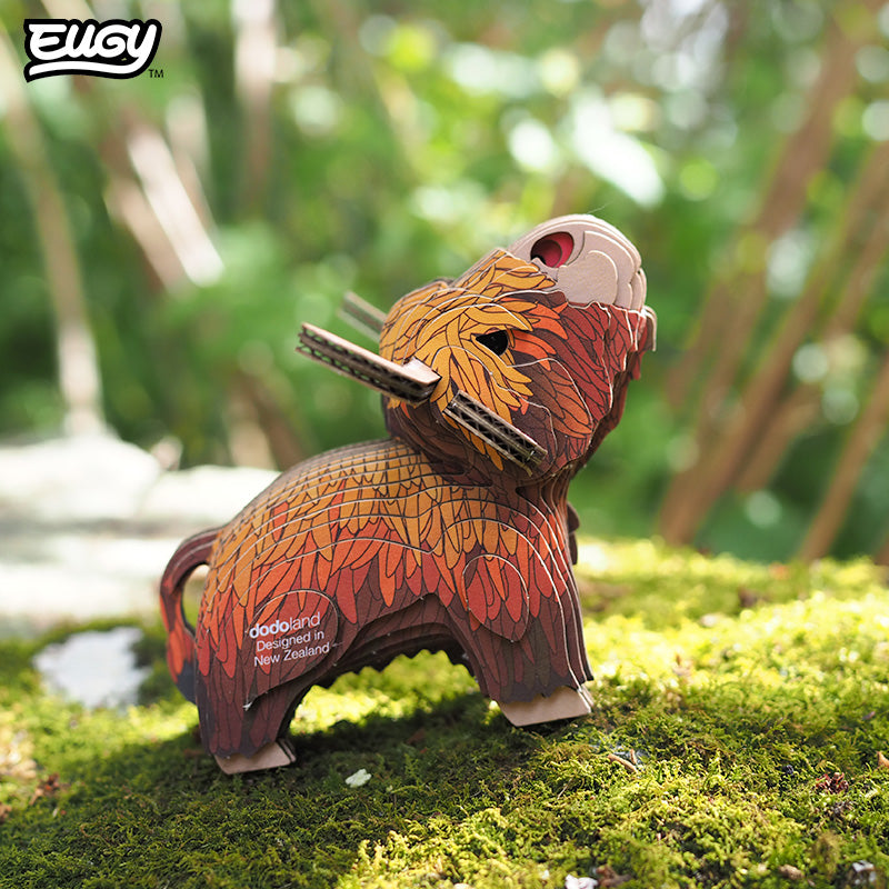 Maquette 3D EUGY 106 Vache Highland – mise en scène – photographie 2