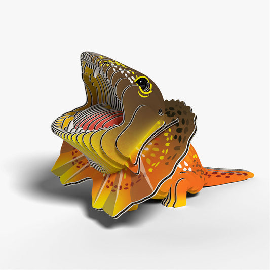 Maquette 3D EUGY 108 Lézard à collerette – vue 2
