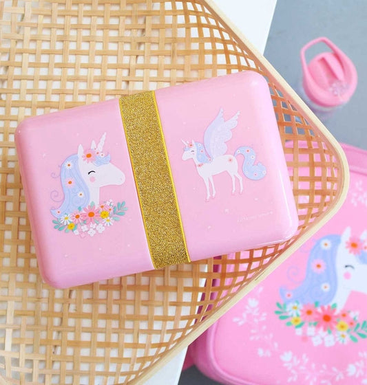 Boîte repas - Licorne – vue 2 – A Little Lovely Company