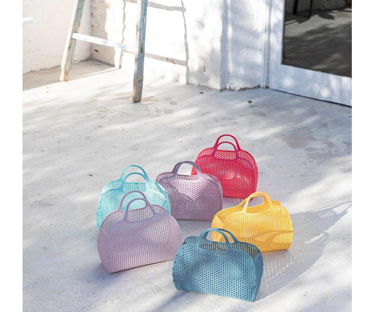 Petrol blau Vintage Retro Tasche