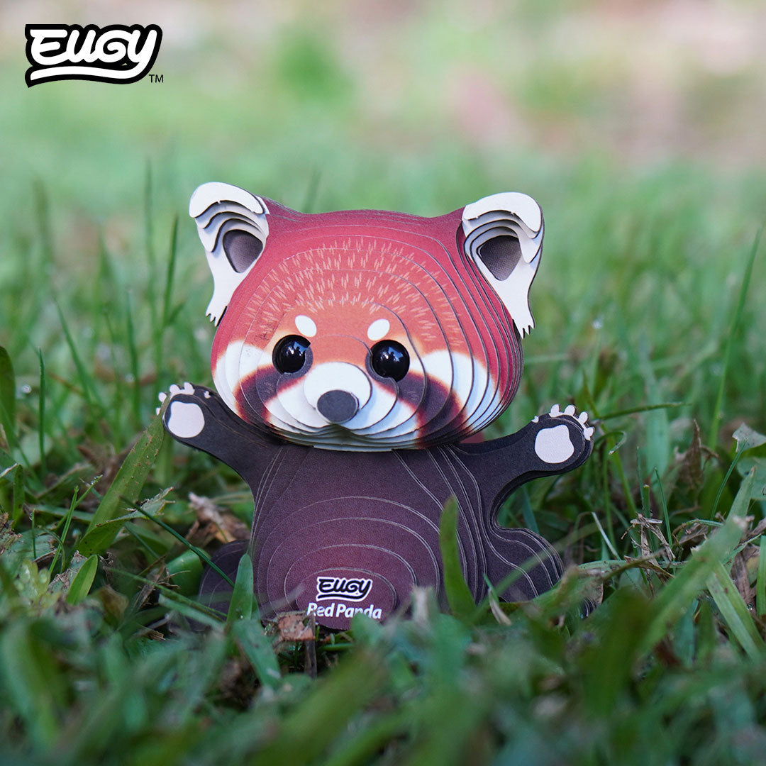 Maquette 3D EUGY 126 Panda roux – mise en scène