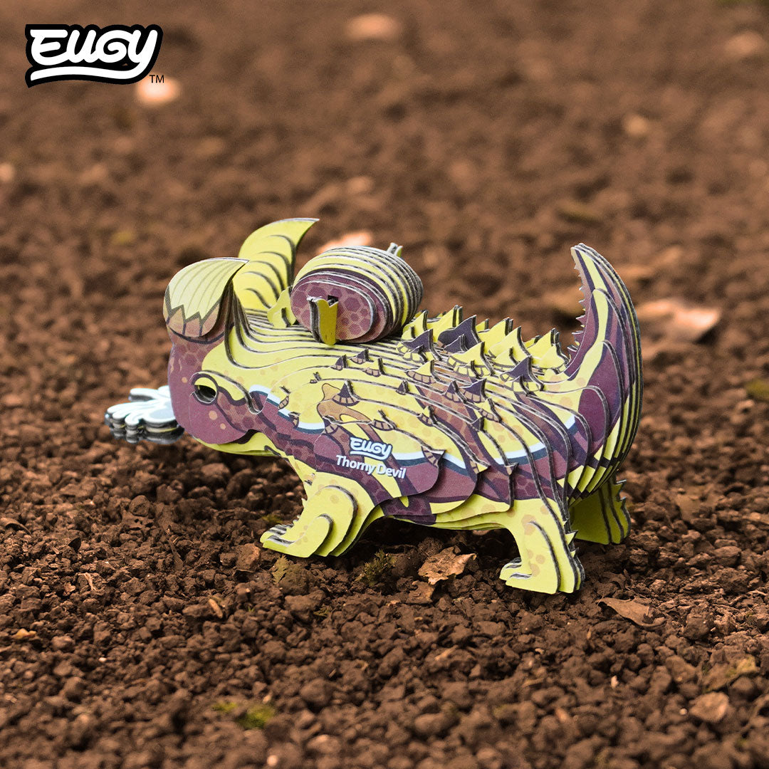 Maquette 3D EUGY 135 Diable cornu – mise en scène
