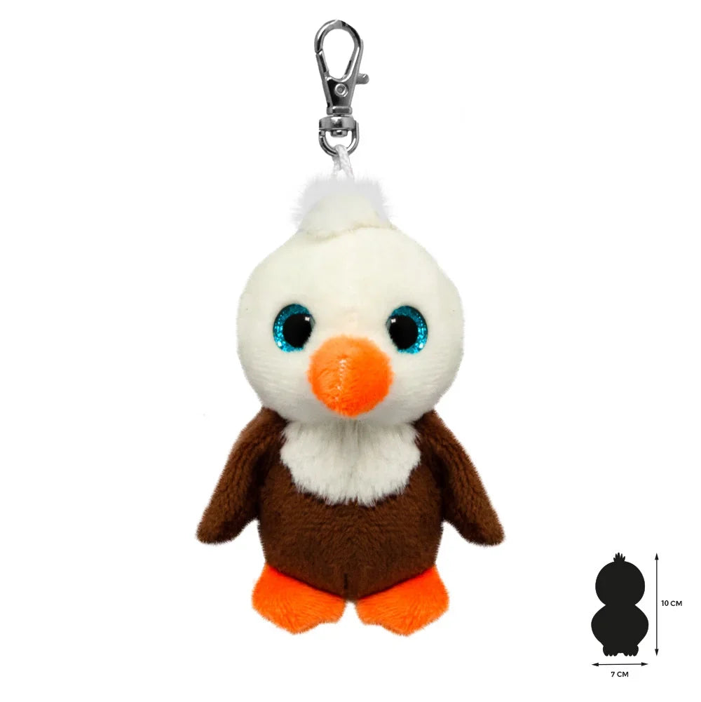 Porte-Clés Peluche Aigle – vue principale