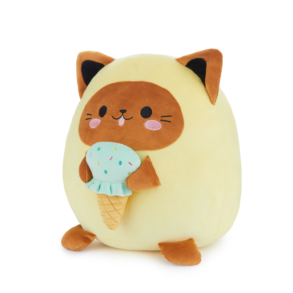 Coussin Fluffy Kawaii Minty