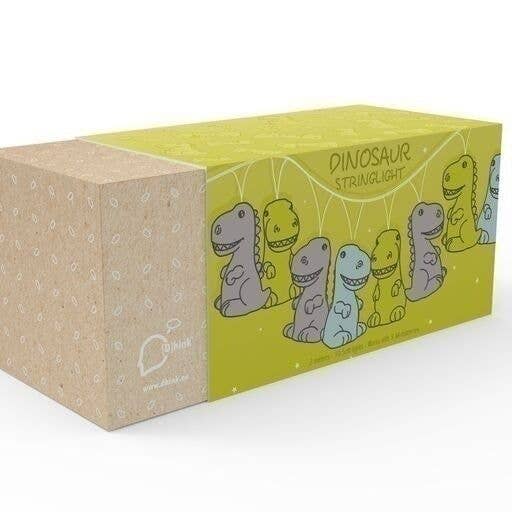 Grüne Dinosaurier-LED-Lichterkette