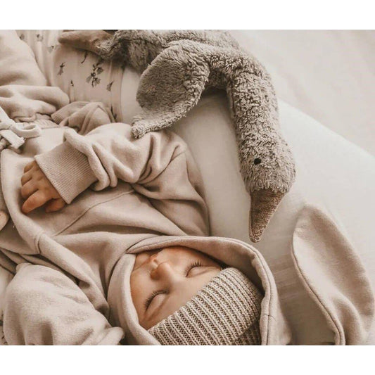 Stofftier kleine Gans | grau