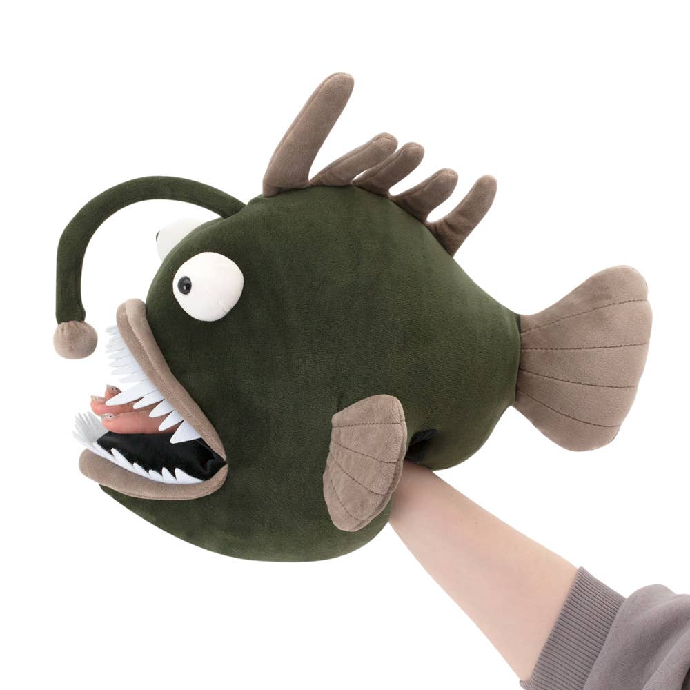 Green Abyssal Fish plush toy 35 cm