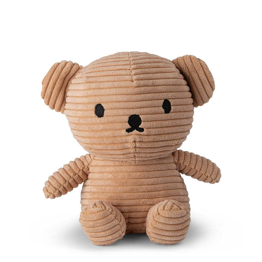 Peluche Ours Boris Velours Côtelé