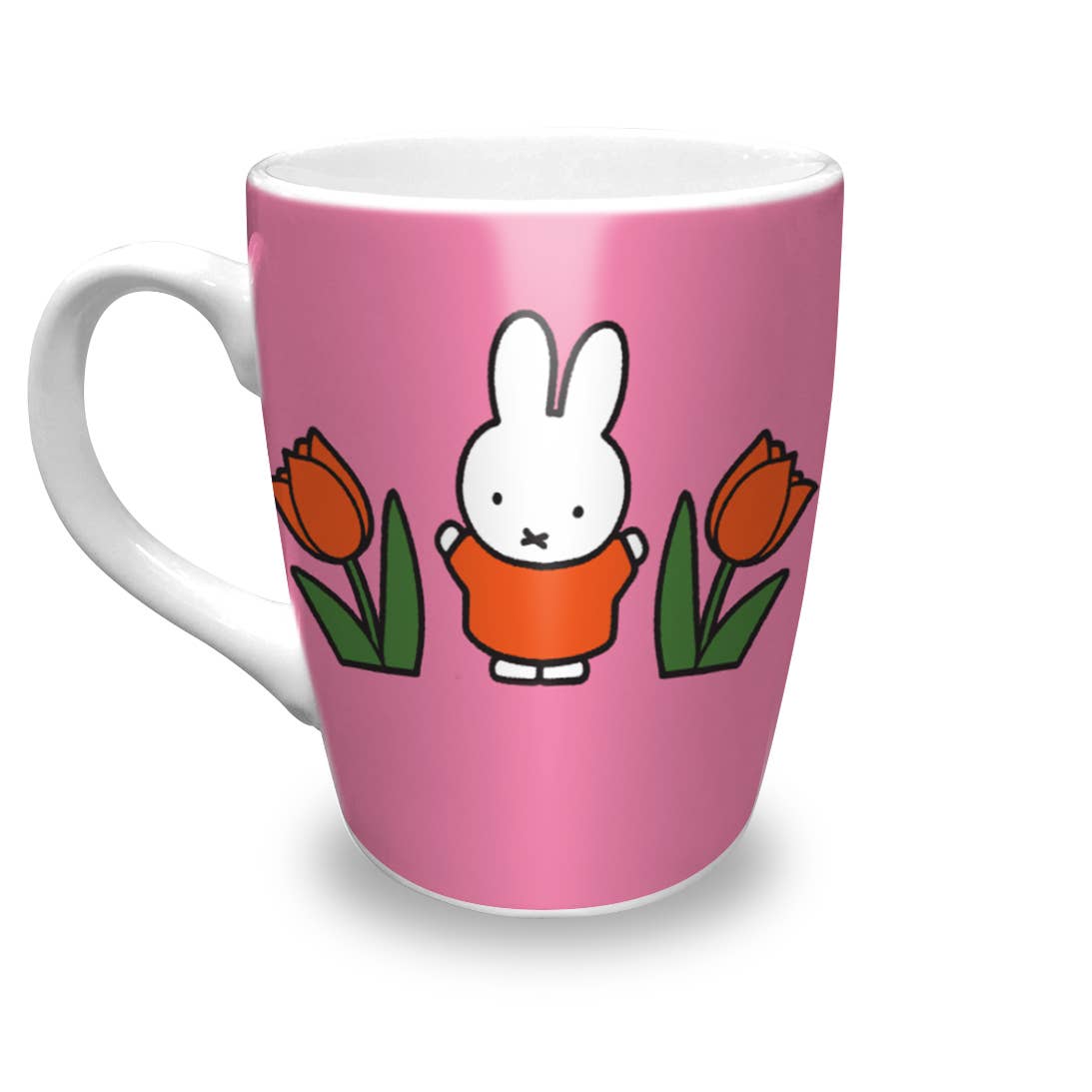 mug miffy tulipes rose mtd