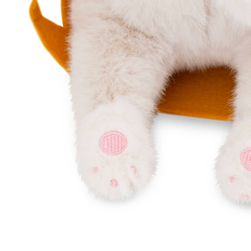 Milo & Millie Plush Toy, Milo the White Cat (35 cm) - 0+