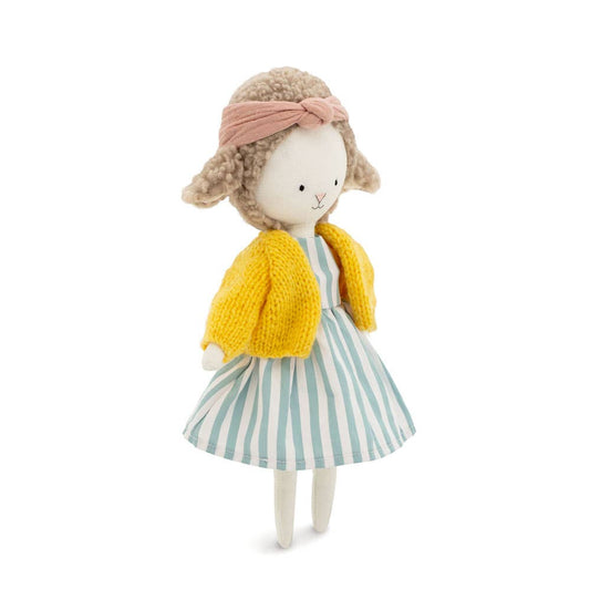 Peluche coton Cotti Motti, Zoe la brebis (30 cm) - 0+