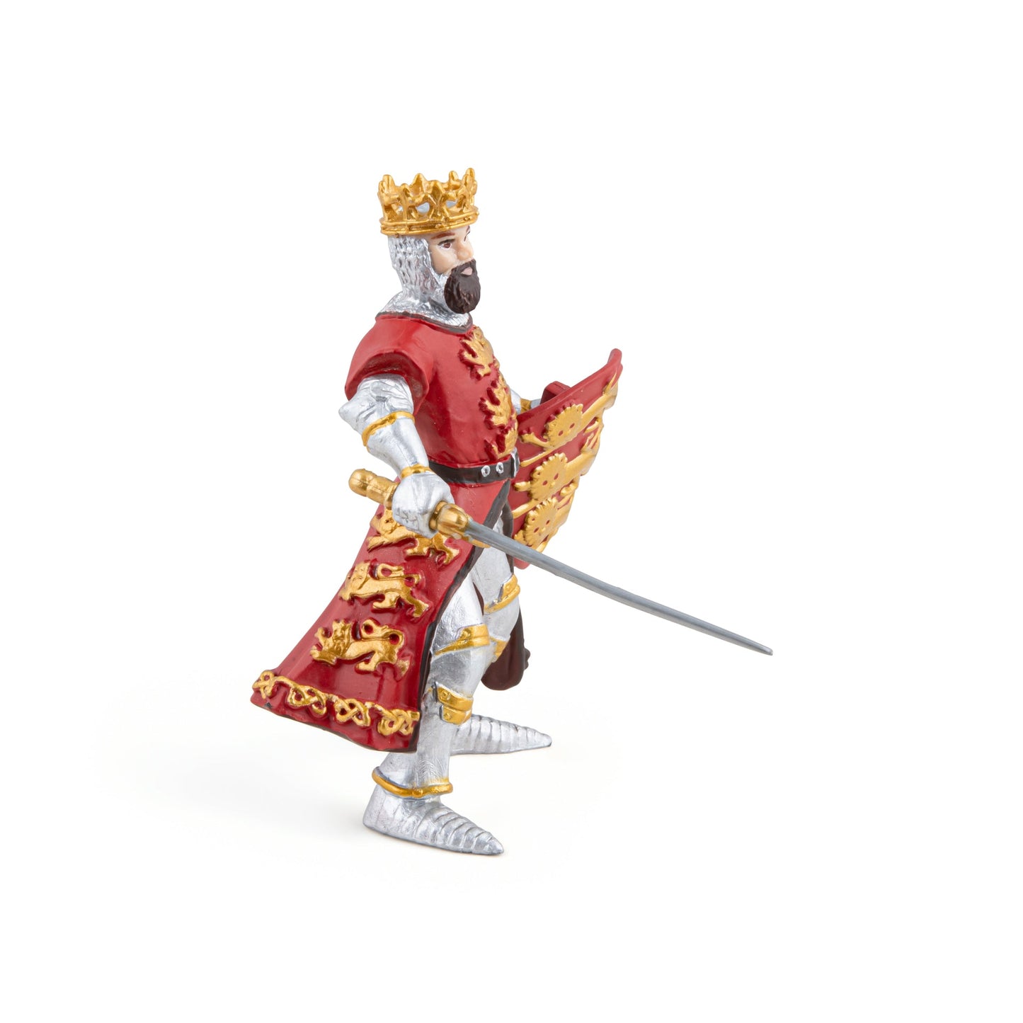 Figurine Roi Richard rouge