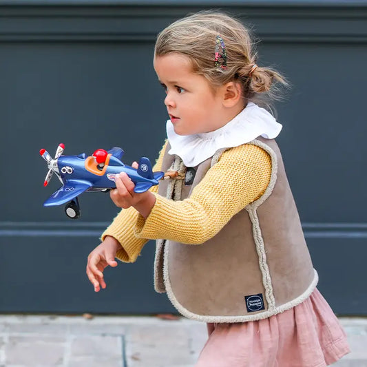 Avion Jet Plane Bleu – vue produit 2