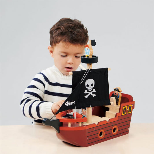Bateau Pirate en bois "Fishbones" – vue produit 2