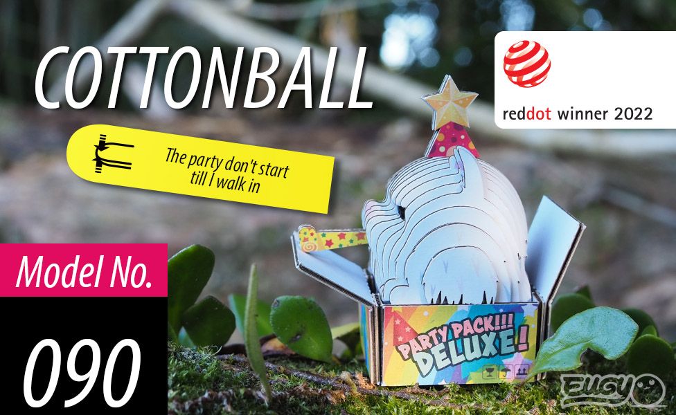 eugy 090 cat cottonball