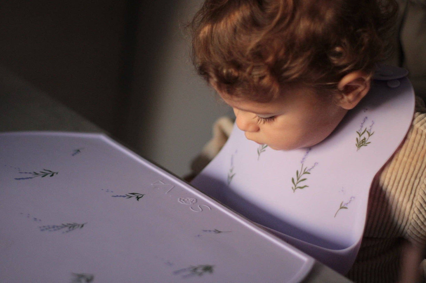 Set de table en silicone Lavandes - Violet