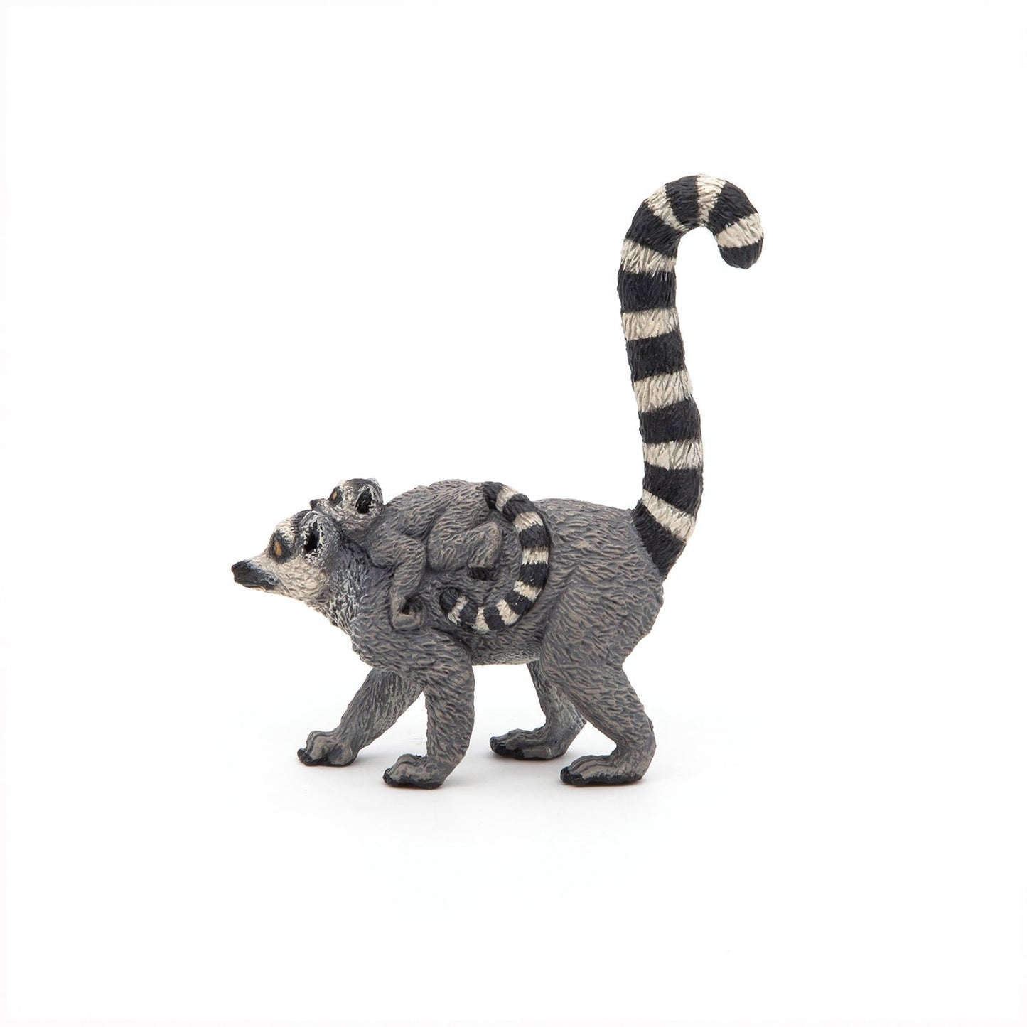 Figurine Lémurien et son bébé