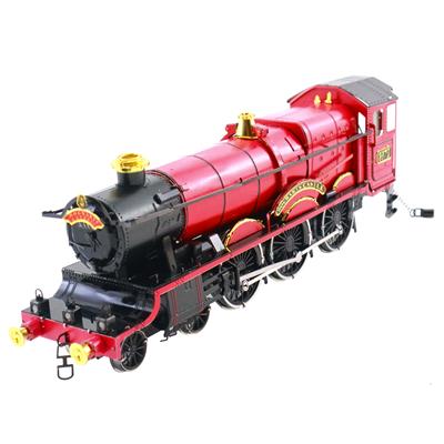 MetalEarth: ICONX - HARRY POTTER/HOGWARTS EXPRESS 17.5x3.71x5.69cm, maquette 3D en métal avec 3.25 feuilles multicolorées, en boîte 13,5x22x2cm, 14+