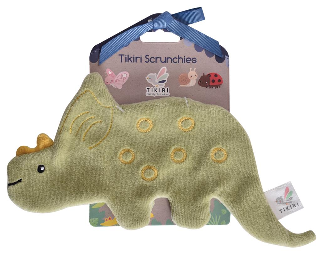 Jouet à Froisser Doudou Dinausore Tricératops – vue produit 8
