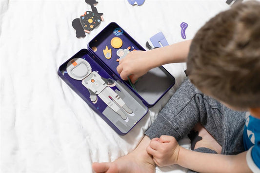 Magnetische Puzzlebox – Weltraumabenteuer