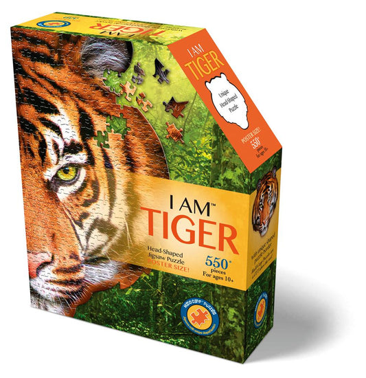 Puzzle I AM Tigre 550 pièces Madd Capp