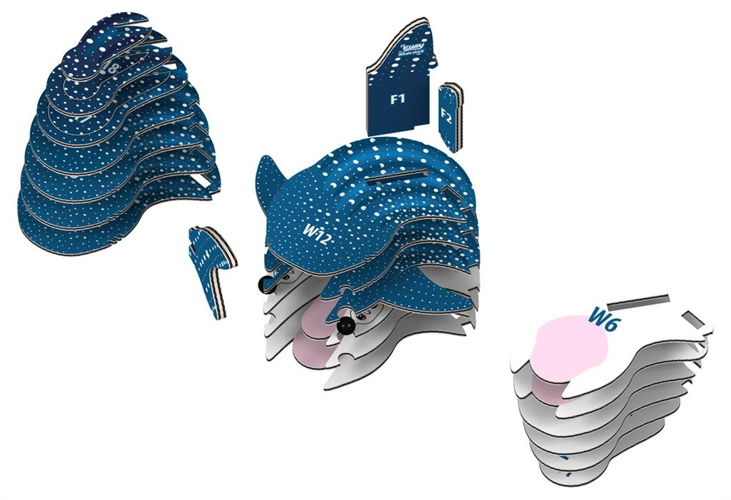 EUGY 3D - Requin Baleine
