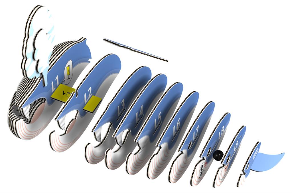 EUGY 3D - Baleine Bleue