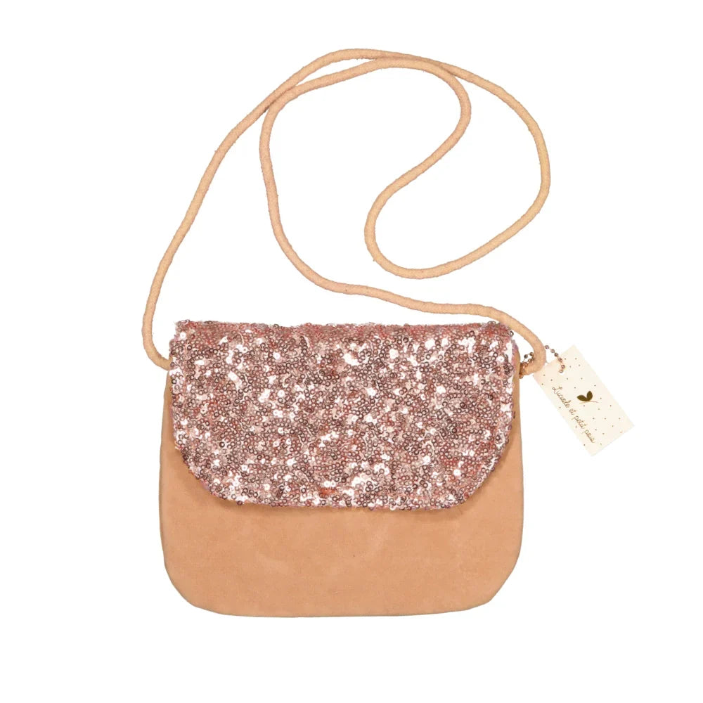 Sac à main - Velours & Paillettes Roses – vue produit 2