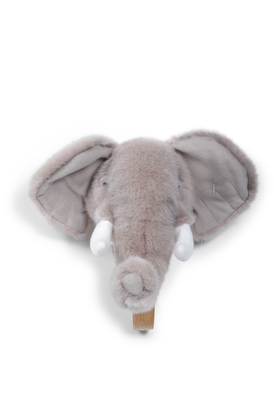 Porte-manteau peluche éléphant - Wild & Soft