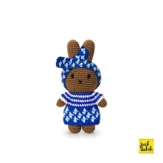 Peluche en Crochet Lapin Miffy - Tenue Africaine – visuel produit