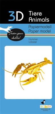Modèle En Papier 3D - Homard – vue produit 2