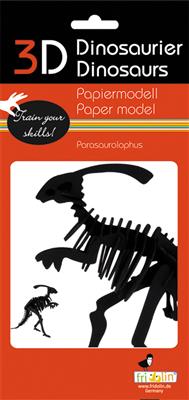 Modèle En Papier 3D - Parasaurolophus – vue produit 2
