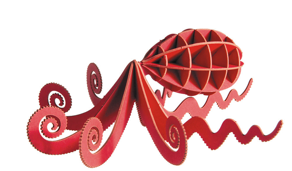Modèle En Papier 3D - Poulpe – vue produit 4