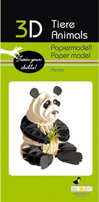 Modèle En Papier 3D - Panda – vue produit 2