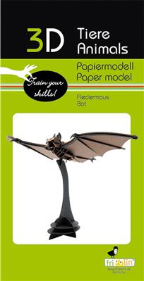 Modèle En Papier 3D - Chauve Souris – vue produit 2