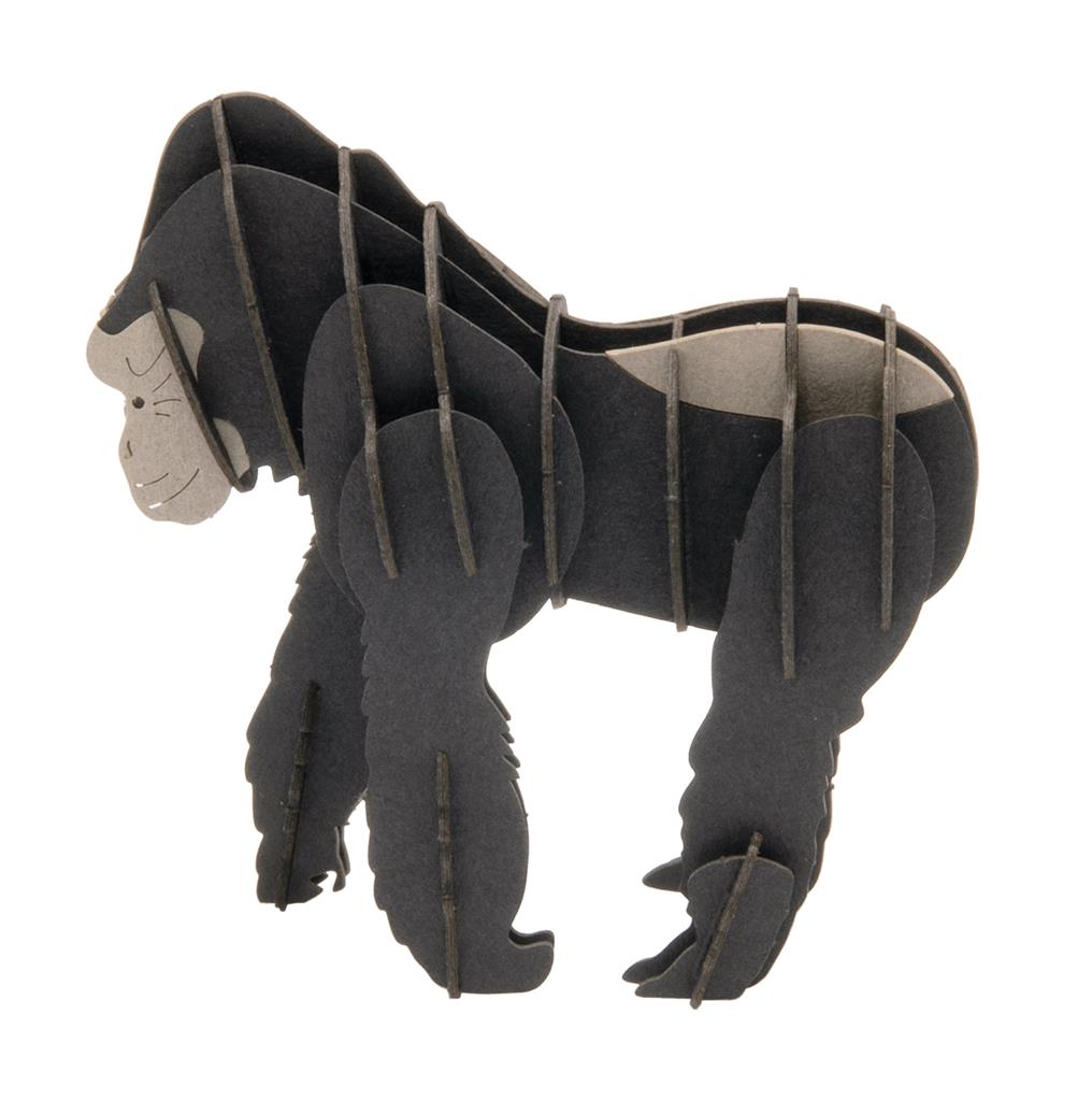 3D Paper Model - Gorilla